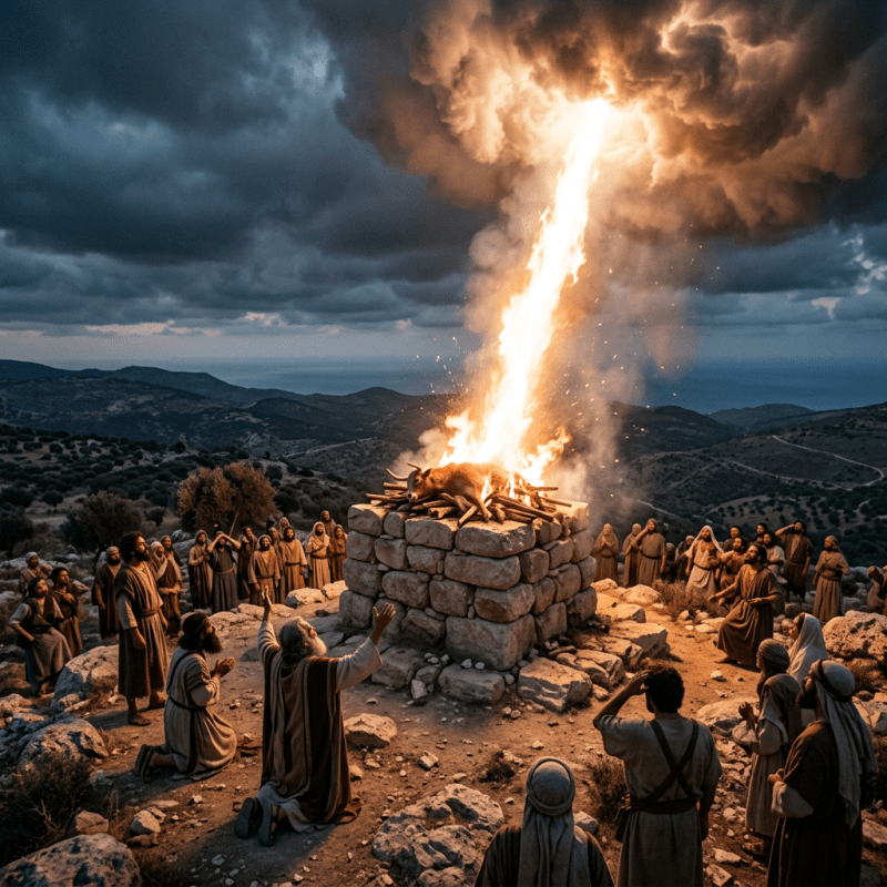 Elia und das Feuer vom Himmel – Opferfeuer und Gerichtsfeuer im Licht Christi